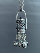 Load image into Gallery viewer, Handmade Bell with a color changing Crystal