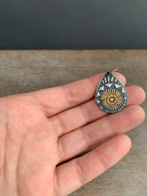 Load image into Gallery viewer, Small keum boo gold and silver pendant