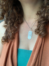 Load image into Gallery viewer, Sterling silver Owl pendant