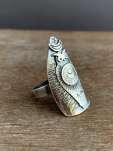 Load image into Gallery viewer, Size 7 owl ring
