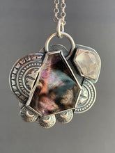 Load image into Gallery viewer, Melody Stone and herkimer Quartz Pendant