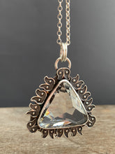 Load image into Gallery viewer, Vintage Swarovski prism medallion