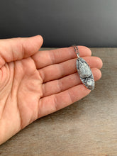 Load image into Gallery viewer, Sterling silver sacred heart pendant
