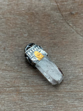 Load image into Gallery viewer, Icy Quartz crystal necklace 2