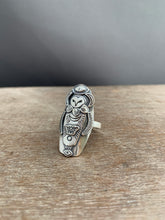 Load image into Gallery viewer, Size 9 owl ring