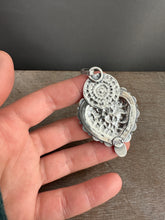 Load image into Gallery viewer, Opal Sacred Heart pendant