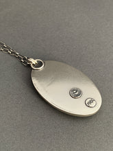 Load image into Gallery viewer, Harvest moon raven necklace