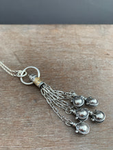 Load image into Gallery viewer, Handmade Small Bell Tassel with Vintage Swarovski Crystal