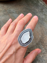 Load image into Gallery viewer, Reserved* Tibetan quartz crystal ring