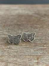 Load image into Gallery viewer, Butterfly stud earrings