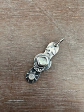 Load image into Gallery viewer, Moonstone Bird charm