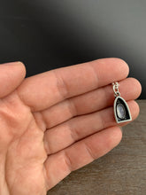 Load image into Gallery viewer, #2 Tiny moonstone charm with 18” rolo chain included