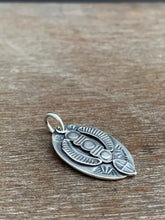 Load image into Gallery viewer, Sterling silver three dot pendant