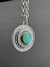 Load image into Gallery viewer, Peruvian opal set in a 22k gold bezel
