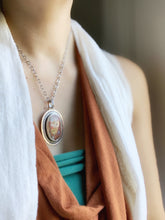 Load image into Gallery viewer, Tee pee canyon agate medallion