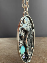 Load image into Gallery viewer, Dark Forest Raven Necklace #2