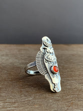 Load image into Gallery viewer, Size 9 owl ring