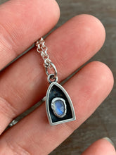 Load image into Gallery viewer, #1 Tiny moonstone charm with 18” rolo chain included
