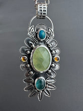 Load image into Gallery viewer, Multi stone elaborate pendant
