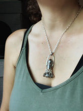 Load image into Gallery viewer, Handmade Bell with a color changing Crystal