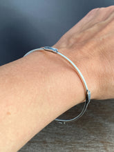 Load image into Gallery viewer, Sterling silver fish bangle