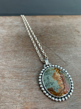 Load image into Gallery viewer, Old stock Rocky Butte Picture Jasper Medallion