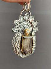 Load image into Gallery viewer, Melody Stone and Moissanite Set in 22k Gold