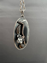 Load image into Gallery viewer, Basenite Crow Necklace pair