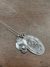 Load image into Gallery viewer, Our Lady of Guadalupe and Sacred Heart charm set