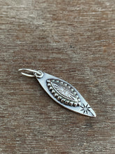 Load image into Gallery viewer, Silver eye charm