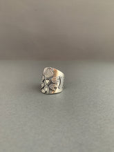 Load image into Gallery viewer, Large Size 9.5 sacred heart shield ring