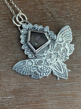 Load image into Gallery viewer, Melody Stone Moth Pendant