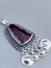 Load image into Gallery viewer, Agua Nueva medallion with handmade jingles