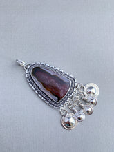 Load image into Gallery viewer, Agua Nueva medallion with handmade jingles