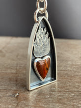 Load image into Gallery viewer, Rosarita sacred heart pendant #2