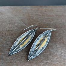 Load image into Gallery viewer, Keum Boo Hand Stamped Earrings