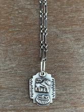 Load image into Gallery viewer, Lion charm necklace