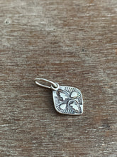 Load image into Gallery viewer, Tiny stamped silver charm