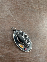 Load image into Gallery viewer, Basenite Crow Necklace pair