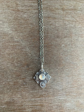 Load image into Gallery viewer, Moonstone moon charm