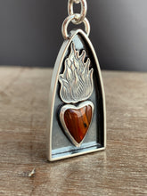 Load image into Gallery viewer, Rosarita sacred heart pendant #2