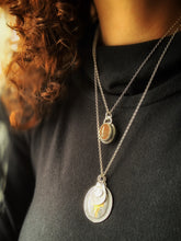 Load image into Gallery viewer, Lodolite quartz double sided pendant