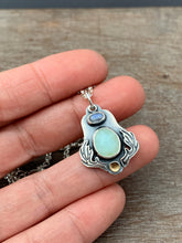 Load image into Gallery viewer, Peruvian Opal and Moonstone Charm