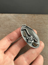 Load image into Gallery viewer, Basenite Crow Necklace pair