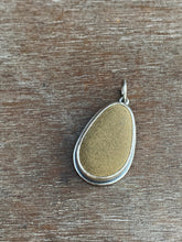 Load image into Gallery viewer, Lake Erie beach stone charm #3
