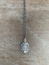 Load image into Gallery viewer, White moonstone charm necklace