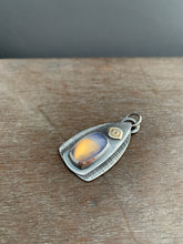 Load image into Gallery viewer, Opalite glass with 24k gold keum boo pendant