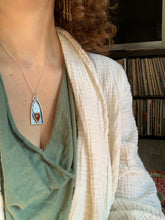 Load image into Gallery viewer, Rosarita sacred heart pendant #2