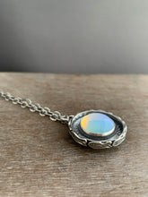 Load image into Gallery viewer, Opalite glass fish pendant