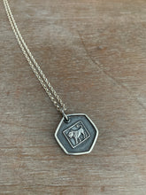 Load image into Gallery viewer, Sterling silver lion pendant